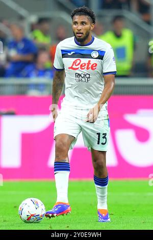 Jose' dos Santos Ederson d'Atalanta ; pendant le match de football Serie A entre Inter et Atalanta au stade San Siro de Milan, Italie du Nord - vendredi 30 août 2024. Sport - Soccer . (Photo de Spada/Lapresse) Banque D'Images