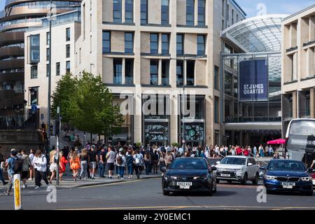 St James Quarter, Édimbourg, Écosse, Royaume-Uni Banque D'Images