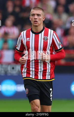 Sheffield, Royaume-Uni. 01 Sep, 2024. Alfie Gilchrist de Sheffield United lors du Sheffield United FC vs Watford FC Sky Bet EFL Championship match à Bramall Lane, Sheffield, Angleterre, Royaume-Uni le 1er septembre 2024 Credit : Every second Media/Alamy Live News Banque D'Images