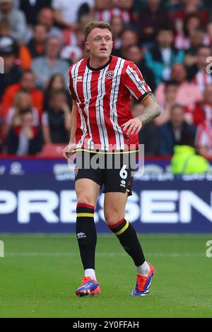 Sheffield, Royaume-Uni. 01 Sep, 2024. Harry Souttar de Sheffield United lors du Sheffield United FC v Watford FC Sky Bet EFL Championship match à Bramall Lane, Sheffield, Angleterre, Royaume-Uni le 1er septembre 2024 Credit : Every second Media/Alamy Live News Banque D'Images