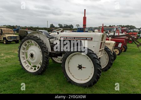 David Brown Selectamatic 880. Lancashire vapeur et Festival Vintage 2024. Banque D'Images