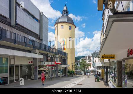 Siegen : Unteres Schloss (Château inférieur) Siegen à Siegen-Wittgenstein, Rhénanie-du-Nord-Westphalie, Allemagne Banque D'Images