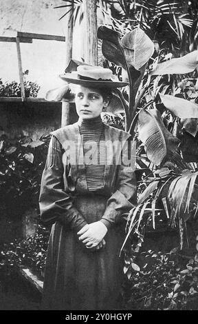 Lise Meitner (1878 – 1968) physicienne autrichienne. Lise Meitner Banque D'Images