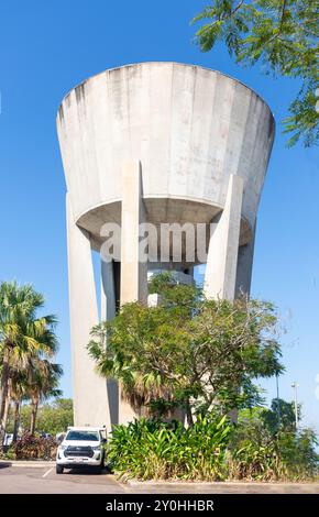 Palmerston Water Tower , Woolnough place, ville de Palmerston, territoire du Nord, Australie Banque D'Images