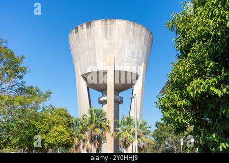 Palmerston Water Tower, Woolnough place, ville de Palmerston, territoire du Nord, Australie Banque D'Images