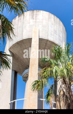 Palmerston Water Tower, Woolnough place, ville de Palmerston, territoire du Nord, Australie Banque D'Images