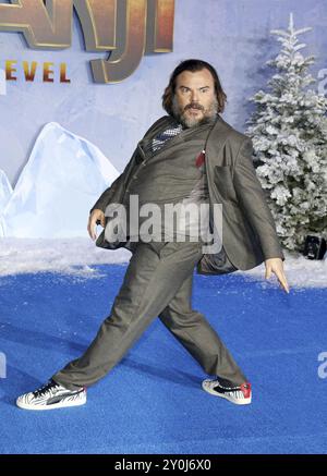 Jack Black à la première mondiale de 'Jumanji : The Next Level' qui s'est tenue au TCL Chinese Theatre à Hollywood, États-Unis, le 9 décembre 2019 Banque D'Images