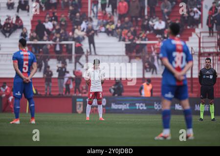 Huracan Tigre Minuto de Silencio por Juan Izquierdo Banque D'Images