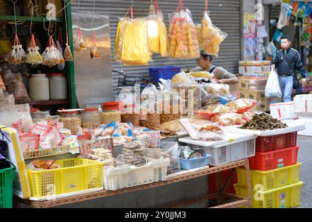 Épicerie à Hong Kong Banque D'Images