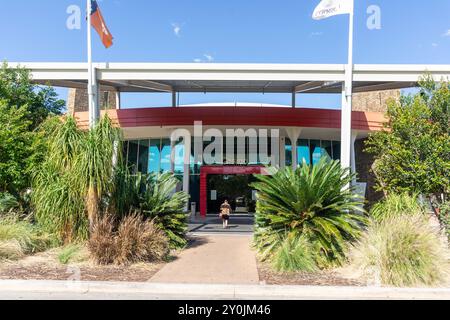 Entrée au casino Lasseters, Barrett Drive, Alice Springs, territoire du Nord, Australie Banque D'Images