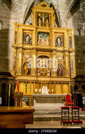 La chapelle Saint Vincent Ferrer, Convento de Santo Domingo, Plaza de Tetuan, Valence, Espagne. Banque D'Images