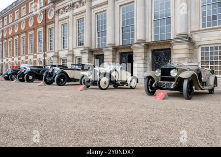 Concours d'élégance Hampton court Palace Londres Royaume-Uni 2024 Banque D'Images