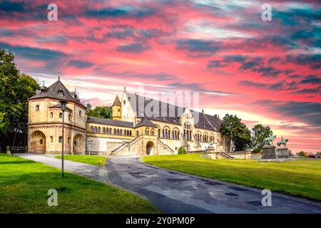 Vieille ville de Goslar, Allemagne Banque D'Images