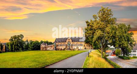 Vieille ville de Goslar, Allemagne Banque D'Images