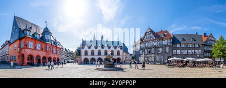 Vieille ville de Goslar, Allemagne Banque D'Images