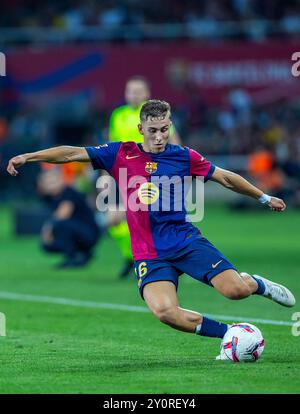 Barcelone, Allemagne. 24 août 2024. Fussball la Liga 2. Spieltag FC Barcelona - Athletic Bilbao AM 24.08.2024 im Lluis Companys Olympiastadion in Barcelona Fermin ( Barcelona ) Foto : Revierfoto crédit : ddp Media GmbH/Alamy Live News Banque D'Images