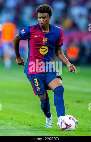 Barcelone, Allemagne. 24 août 2024. Fussball la Liga 2. Spieltag FC Barcelona - Athletic Bilbao AM 24.08.2024 im Lluis Companys Olympiastadion in Barcelona Balde ( Barcelona ) Foto : Revierfoto crédit : ddp Media GmbH/Alamy Live News Banque D'Images