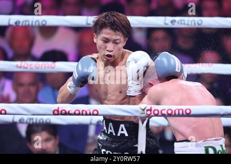 Tokyo, Japon. 3 septembre 2024. Naoya Inoue (JPN) boxe : IBF, WBA, WBC, WBO World Super Bantam Weight Championship à Ariake Arena à Tokyo, Japon . Crédit : YUTAKA/AFLO SPORT/Alamy Live News Banque D'Images