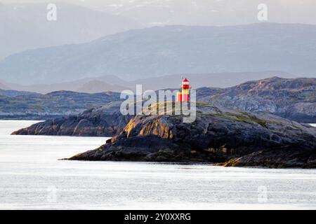 Phare de Nuuk, Groenland Banque D'Images