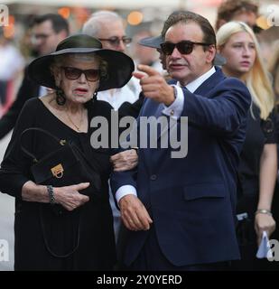 ABD0034 20240831 - Richard Lugner Funeral, Farewell and Memorial service, Holy Mass, tenu Stephen's Cathedral, Vienna, Austria, le 31 août 2024. - Sohn Alexander Lugner - 20240831 PD1151 Banque D'Images