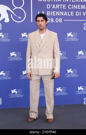 Venise, Italie. 04th Sep, 2024. Pietro Castellitto assiste à la photocall du film 'Diva Futura' au 81ème Festival International du film de Venise le 04 septembre 2024 à Venise, Italie. (Photo de Gian Mattia D'Alberto/LaPresse) crédit : LaPresse/Alamy Live News Banque D'Images