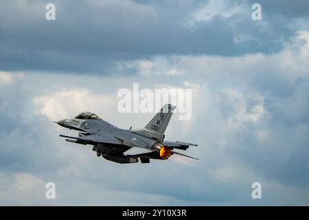 Farnborough, Hampshire - 26 juillet 2024 : Farnborough International Airshow vendredi Banque D'Images