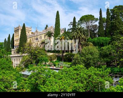 Impressionen auf der Insel Isola del Garda Banque D'Images