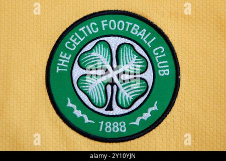Écusson du club Celtic FC, logo, écusson, emblème Banque D'Images