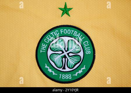 Écusson du club Celtic FC, logo, écusson, emblème Banque D'Images