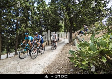 Ambiance lors de l'Acropolis Rally Greece 2024, 10ème manche du Championnat du monde des Rallyes car 2024 WRC, du 1er au 4 septembre 2024 à Lamia, Grèce Banque D'Images