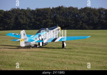 Avion P-51D Mustang 'Louisiana Kid' Banque D'Images