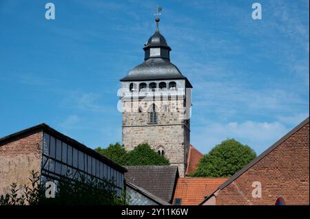 Allemagne, Hesse, Hesse du Nord, Werra-Meißner district, Witzenhausen, Liebfrauenkirche Banque D'Images