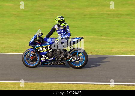 SUPER VÉLOS BRITANNIQUES @ CADWELL PARK 2024 Banque D'Images