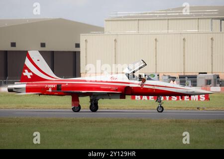 Patrouille Suisse au Royal International Air Tattoo 2024. Banque D'Images