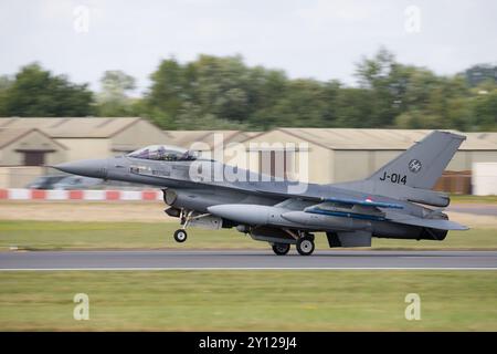 Royal Netherlands Airforce F-16 Fighting Falcon au Royal International Air Tattoo 2024. Banque D'Images