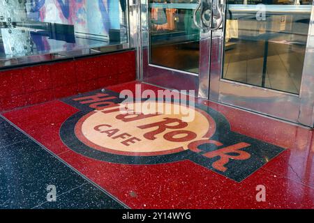 Hard Rock Cafe Hollywood situé au 6801 Hollywood Blvd Banque D'Images