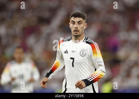 Dortmund - L'Allemand Kai Havertz lors de la huitième finale de l'UEFA EURO 2024 entre l'Allemagne et le Danemark au BVB Stadion Dortmund le 29 juin 2024 à Dortmund, Allemagne. ANP | Hollandse Hoogte | MAURICE VAN STEEN Banque D'Images