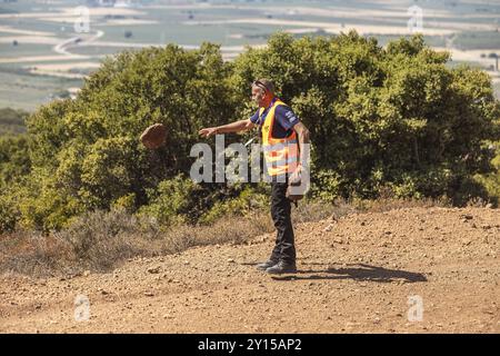 Ambiance lors de l'Acropolis Rally Greece 2024, 10ème manche du Championnat du monde des Rallyes car 2024 WRC, du 1er au 4 septembre 2024 à Lamia, Grèce Banque D'Images