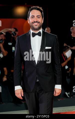 Venise, Italie. 04th Sep, 2024. Matteo Rovere assiste à un tapis rouge pour le film « Diva Futura » lors du 81e Festival international du film de Venise. (Photo de Stefano Costantino/SOPA images/Sipa USA) crédit : Sipa USA/Alamy Live News Banque D'Images