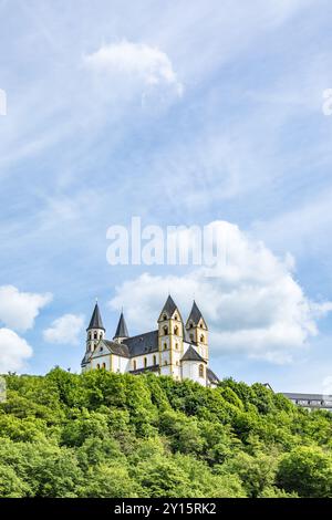 Monastère historique d'Arnstein, Allemagne, Rhénanie-Palatinat Banque D'Images