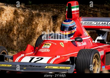 Ferrari au Goodwood Festival of Speed 2024 Banque D'Images