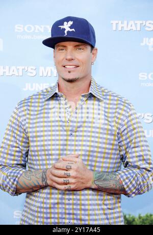 Robert Van Winkle alias Vanilla Ice lors de la première à Los Angeles de 'That's My Boy' qui s'est tenue au Westwood Village Theater à Los Angeles, États-Unis, le 4 juin 2012. Banque D'Images