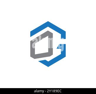 DG Creative initial Latter logo, modèle vectoriel de conception de logo dg lettre initiale, logo dg, icône dg, symbole dg, vecteur dg, lettre dg, initiale dg, logo gd Illustration de Vecteur