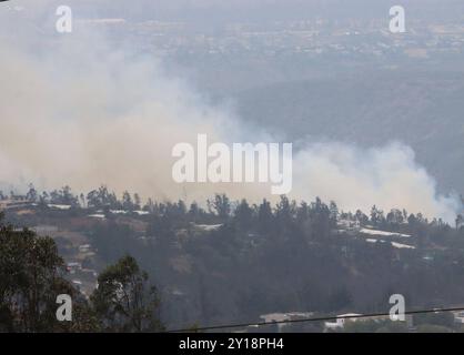 INCENDIE DE LA VALLÉE DE TUMBACO Quito, jeudi 5 septembre 2024 incendie dans la vallée de Tumbaco photos API Rolando Enriquez Quito Pichincha Équateur dis INCENDIE DE LA VALLÉE DE TUMBACO 1a66f25a182d59353a58fc942810b9 Copyright : xROLANDOxENRIQUEZx Banque D'Images