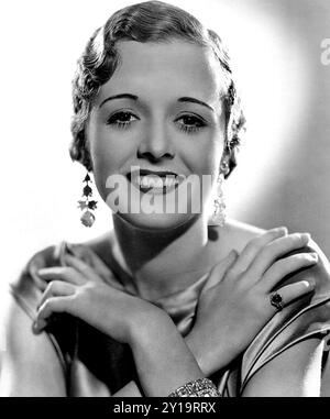 Mary Astor, (Lucile Vasconcellos Langhanke), Mary Astor (1906 – 1987), actrice américaine. Banque D'Images