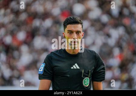 Bundesliga, 31 septembre 2024 : Eintracht Frankfurt vs TSG Hoffenheim, Florian Badstübner, Deutsche Bank Park. Banque D'Images