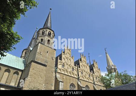 Cathédrale Saint-Jean et Saint-Laurentius de Merseburg Banque D'Images