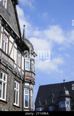 Vieille ville historique de Goslar Banque D'Images