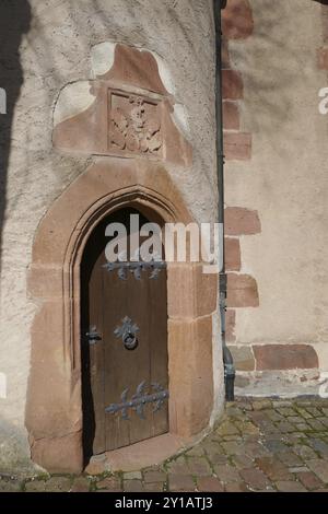 Église gothique de Schlitz Hesse Banque D'Images