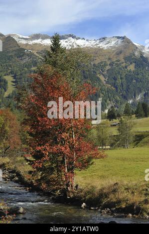 Mallnitztal en Autriche Banque D'Images